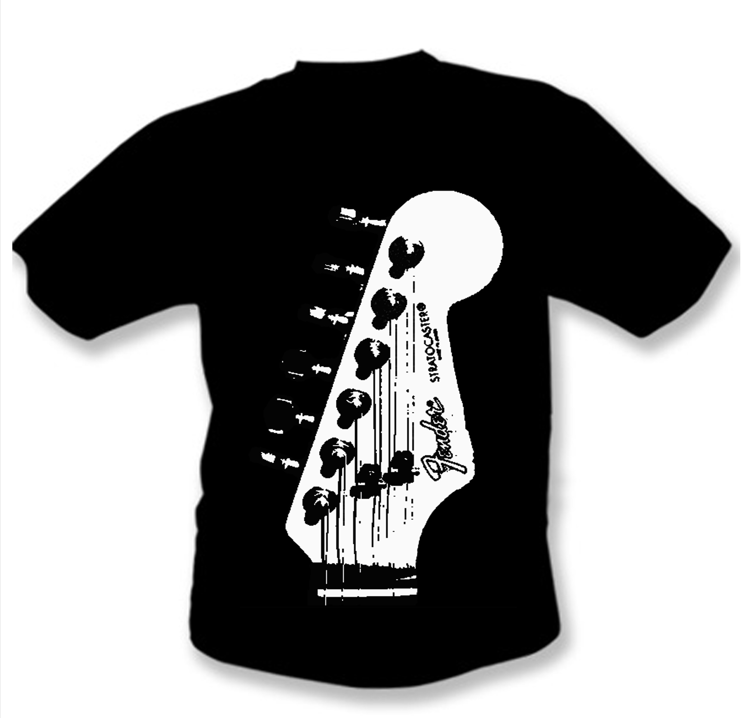 tričko návrh 1 Fender kopie